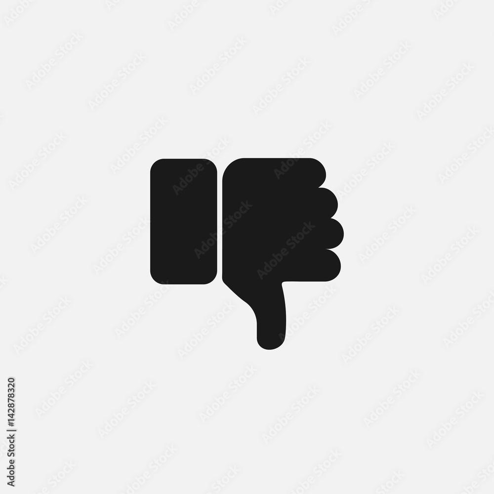 Thumbs down icon Vector. Thumbs down icon Vector.
