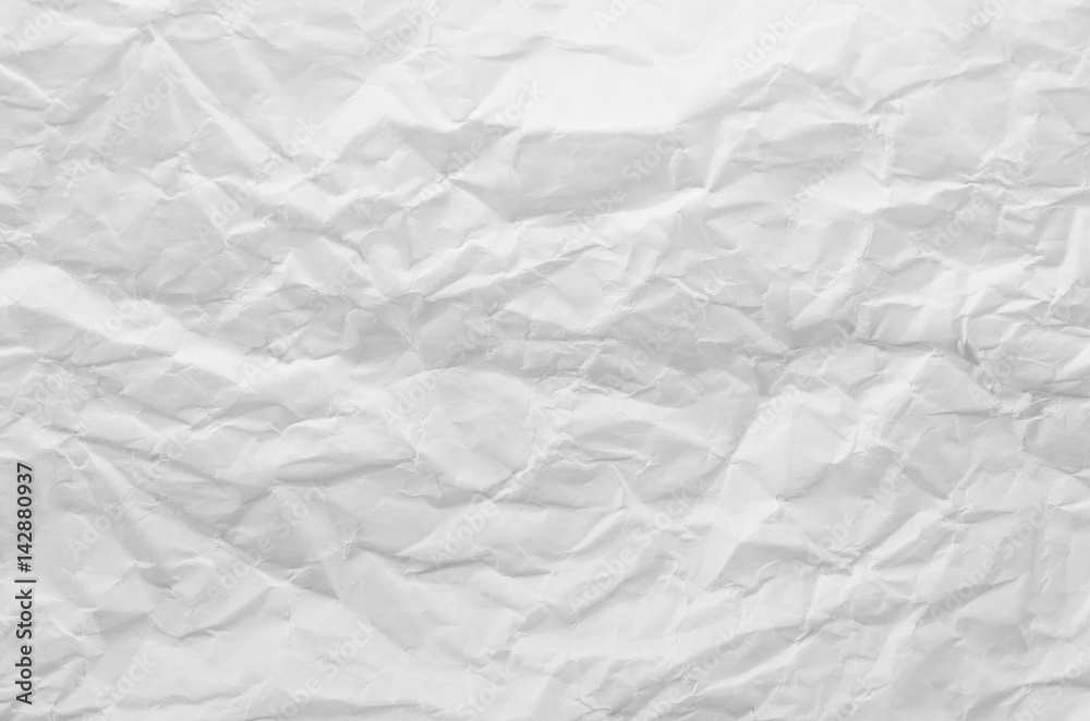 Texture of crumpled paper background,