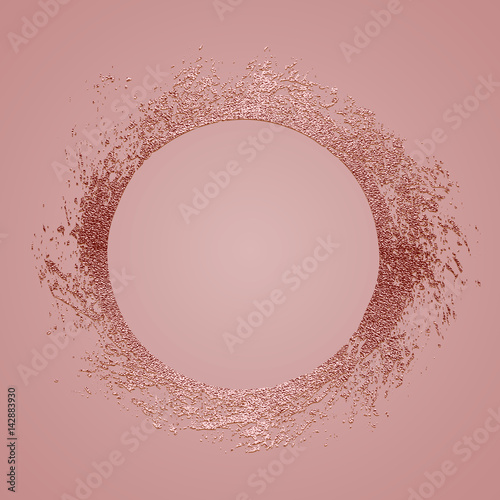 Metallic glossy texture. Rose quartz pattern. Abstract shiny background. Luxury sparkling background.