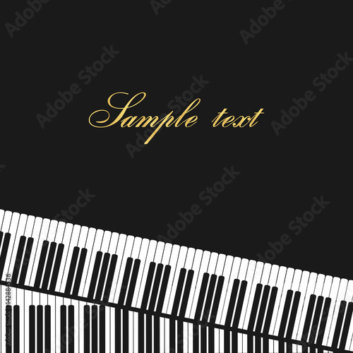 Piano background