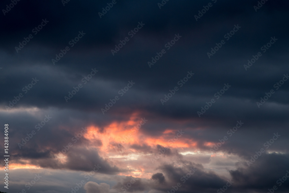 Obraz premium Himmel am Abend