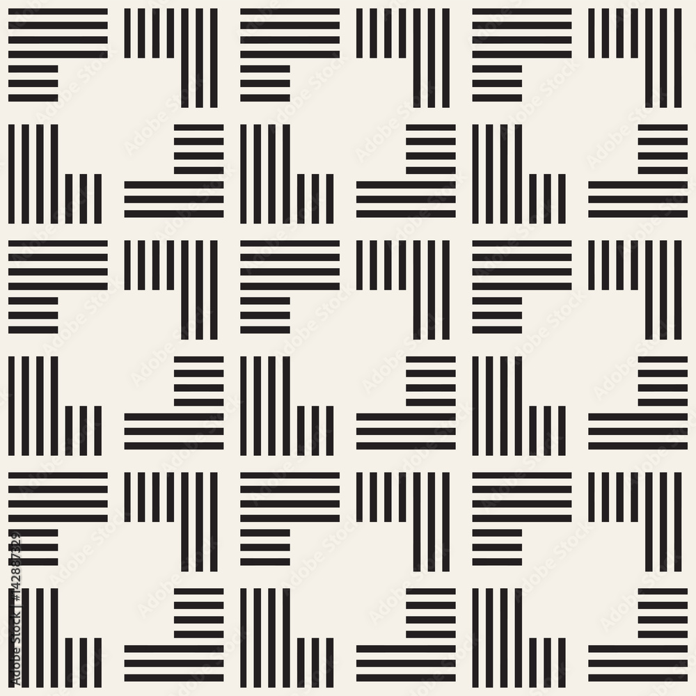 Seamless pattern with stripes. Vector abstract background. Stylish lattice structure Seamless pattern with stripes. Vector abstract background. Stylish lattice structure