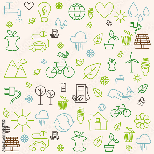 Ecology Concept Pattern