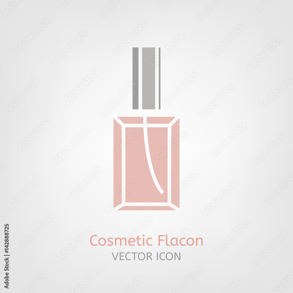 Cosmetic Flacon Icon Cosmetic Flacon Icon