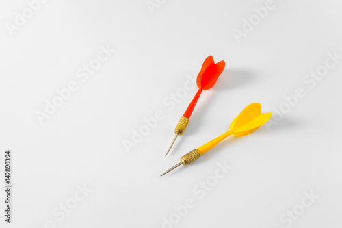 Dart isolated on white