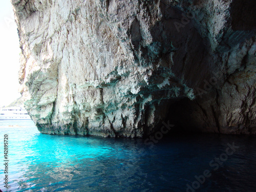 sea cave in Parga