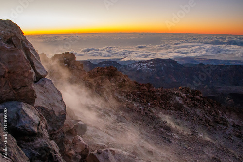 One Morning at the top of Pico del Teide, Tenerife