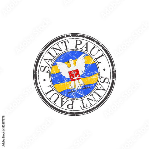 Saint Paul city stamp