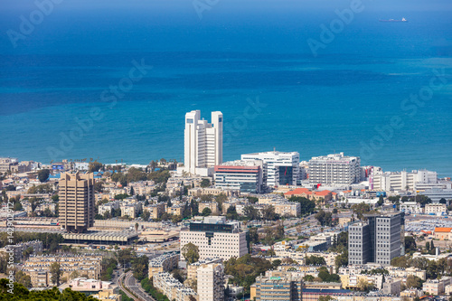 Stadtpanorama - Haifa in Israel