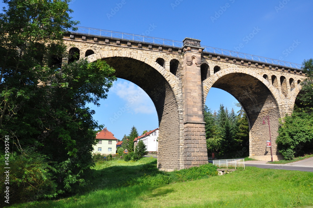 Viadukt in Stadtilm / Thüringen