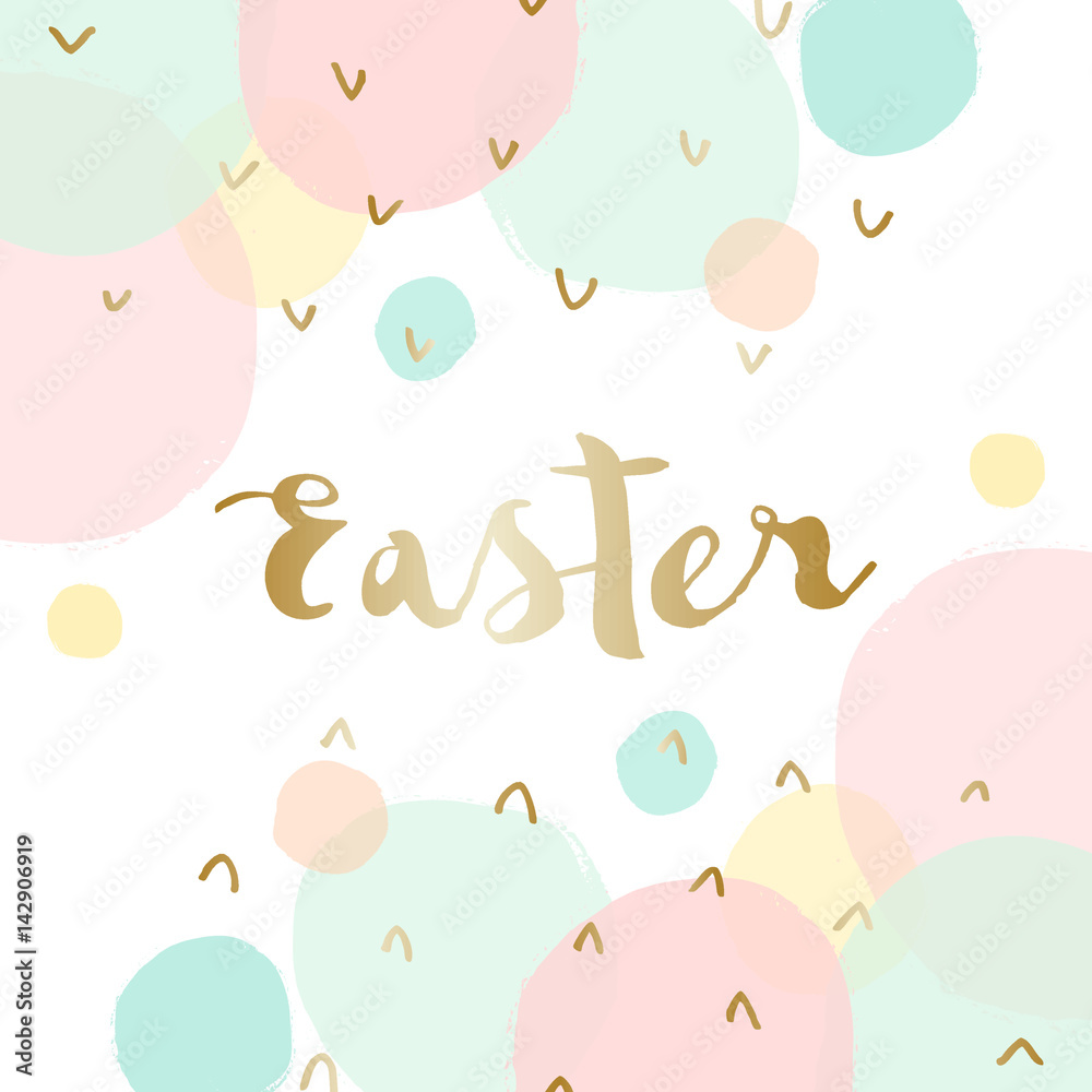 Easter Greeting Card Design Easter Greeting Card Design