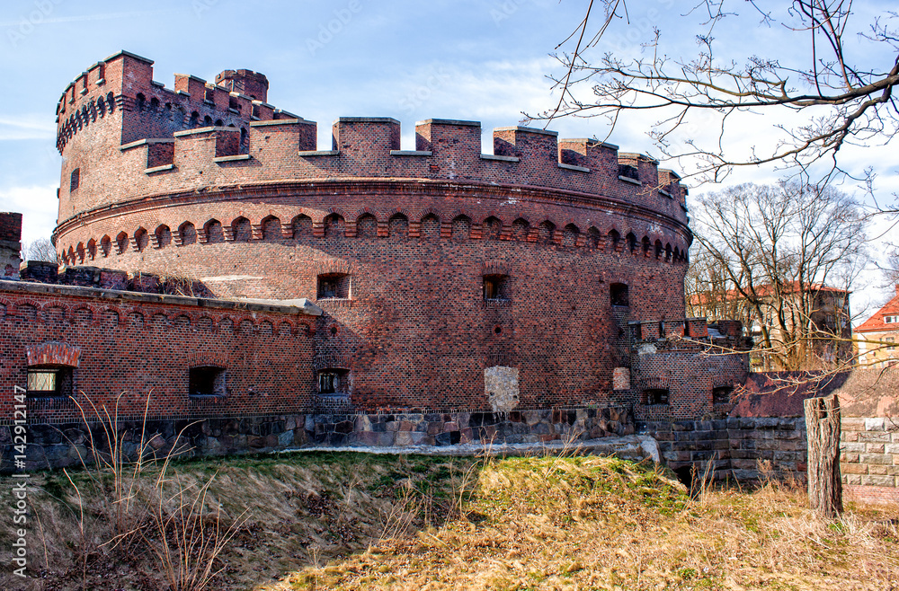 old fortress on sunny day
