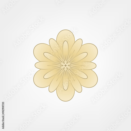 Beige flower