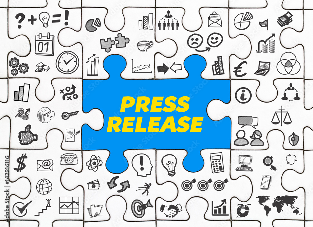 Press Release / Puzzle mit Symbole