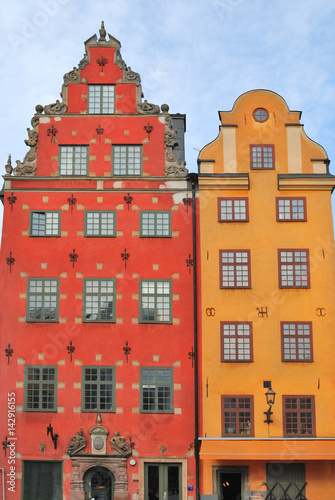 Old buildings in Stockholm