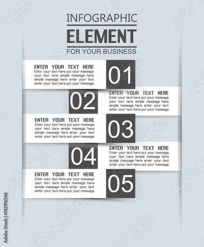 ELEMENT FOR INFOGRAPHIC  TEMPLATE GEOMETRIC FIGURE STIKER THIRD EDITION BLACK OPTION