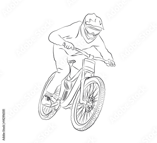 downhill bike