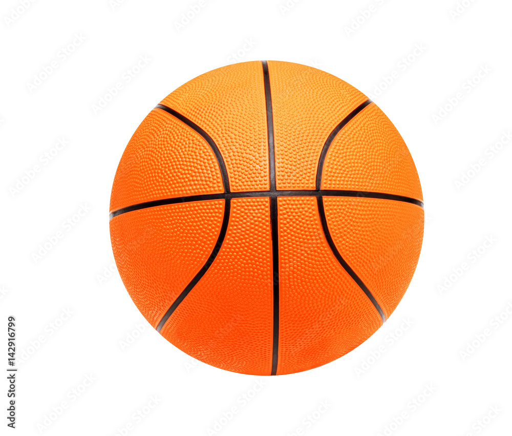 Basketball ball isolated on white