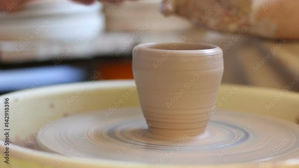 alignment cup from claim on pottery wheel alignment cup from claim on pottery wheel