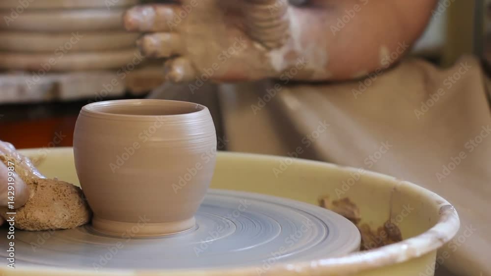 alignment cup within on pottery wheel alignment cup within on pottery wheel