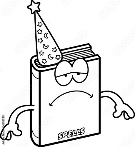Sad Cartoon Spell Book