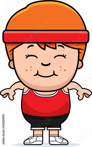 Smiling Cartoon Fitness