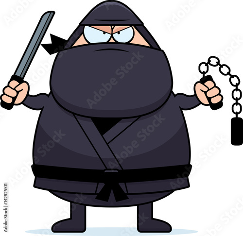 Cartoon Ninja Weapons