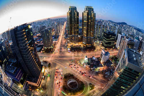 Photography Korea,Seoul city skyline at night