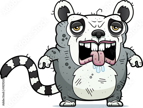 Tired Ugly Lemur