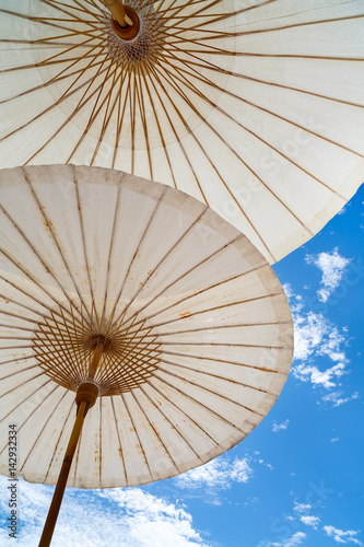 Beach umbrellas