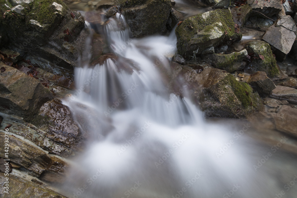 Stalllauer Bach kleiner Wasserfall