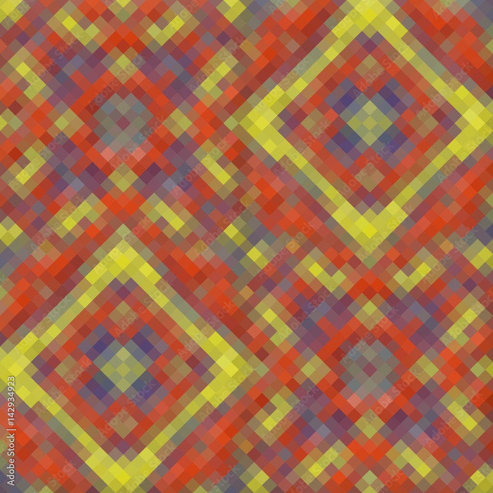 Kaleidoscopic low poly rhomb style vector mosaic background Kaleidoscopic low poly rhomb style vector mosaic background