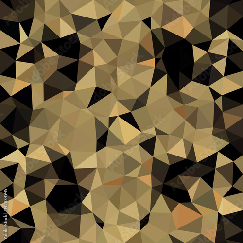 Kaleidoscopic low poly triangle style vector mosaic background