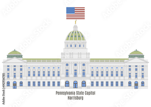  Pennsylvania State Capitol in Harrisburg