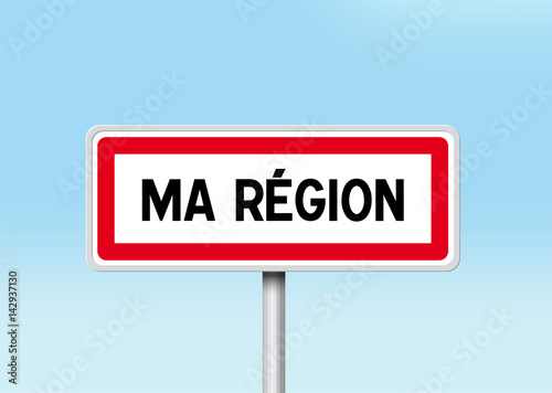 Ma Région - Panneau