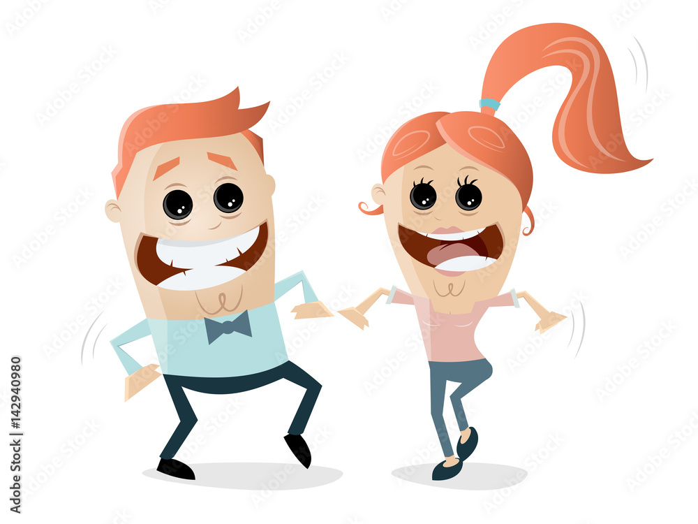 happy couple is dancing happy couple is dancing