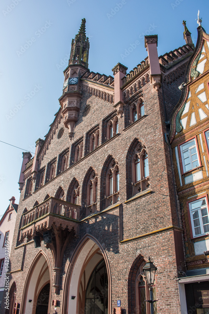 Fototapeta premium Historisches Rathaus Montabaur Rheinland-Pfalz