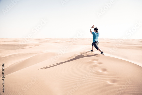 Yoga In The Desert