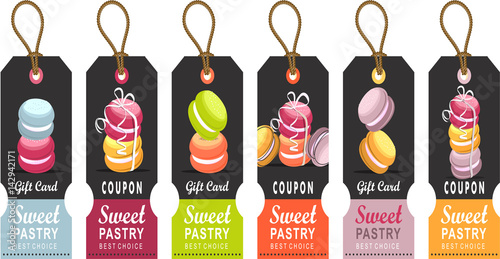 Tag of macaroons
