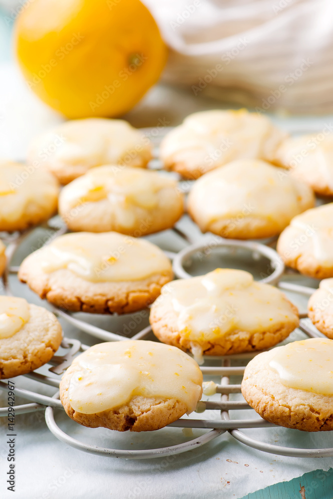 Lemon glaze cookies..style rustic Lemon glaze cookies..style rustic