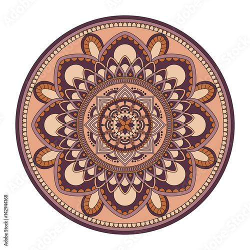 Flower Mandalas. Vintage decorative elements. Oriental pattern, vector illustration. Islam, Arabic, Indian, turkish, pakistan, chinese, ottoman motifs