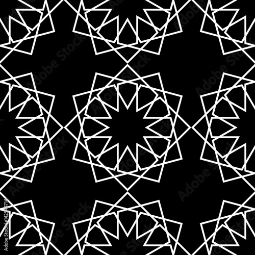 Seamless islamic ornament. Vector illustration.