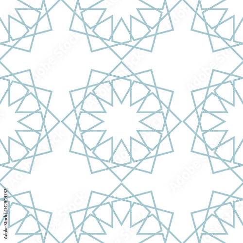 Seamless muslim ornament. Vector illustration.