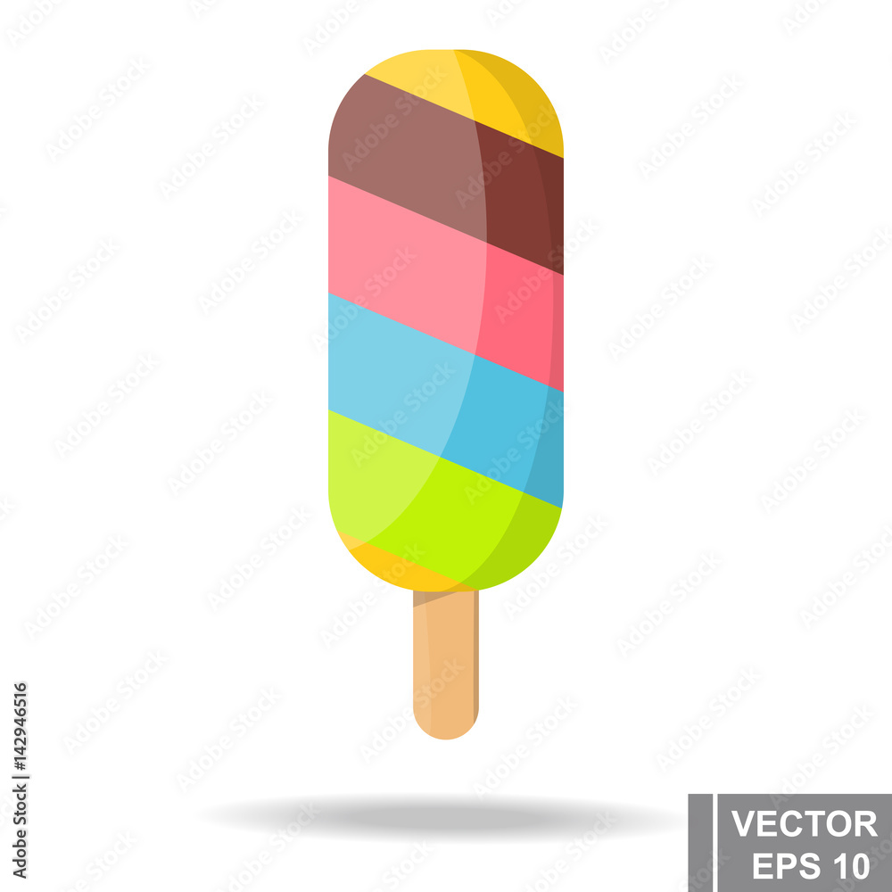Ice cream. Fast food. Tasty food. For your design. Ice cream. Fast food. Tasty food. For your design.