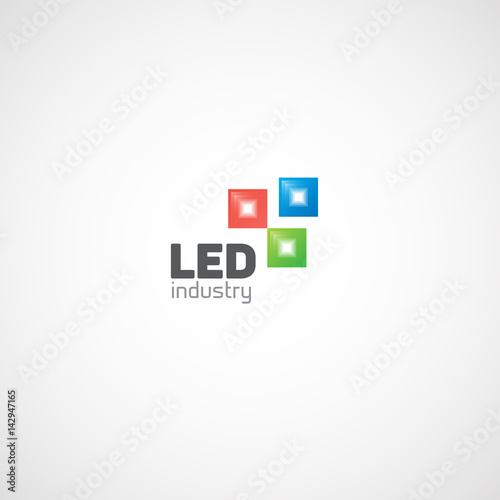 Led flashlights logo.