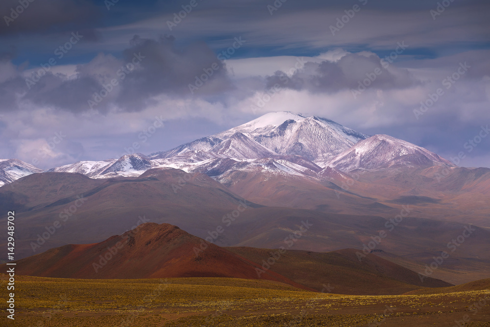 Obraz premium Wysoki Altiplano plateau, Eduardo Avaroa Andean Fauna National Reserve, Boliwia