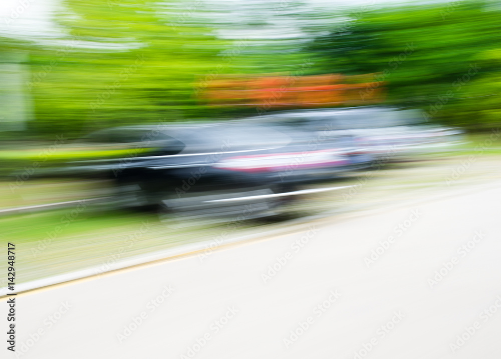 motion blur at the parking lot. motion blur at the parking lot.