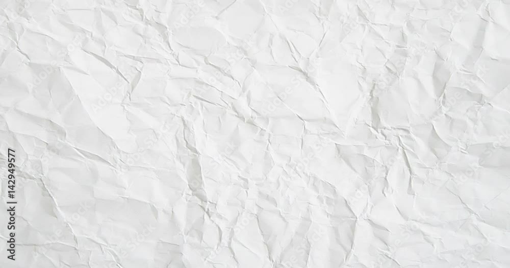 white crumpled paper animation effect, with blank like blackboard background, idea education concept white crumpled paper animation effect, with blank like blackboard background, idea education concept