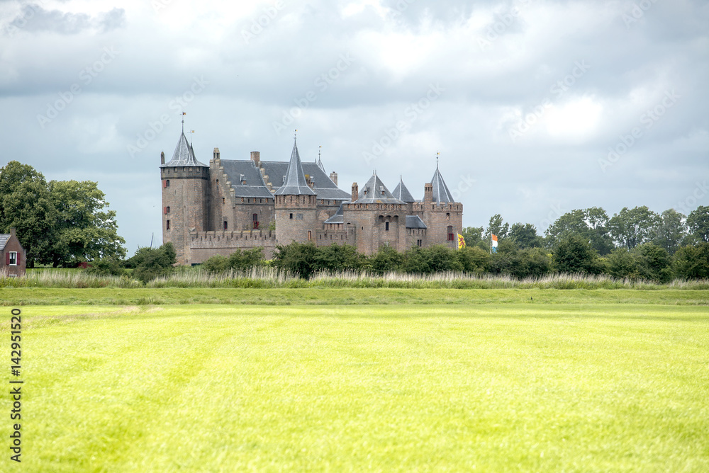 Dutch Castle in the center of the NEtherlands