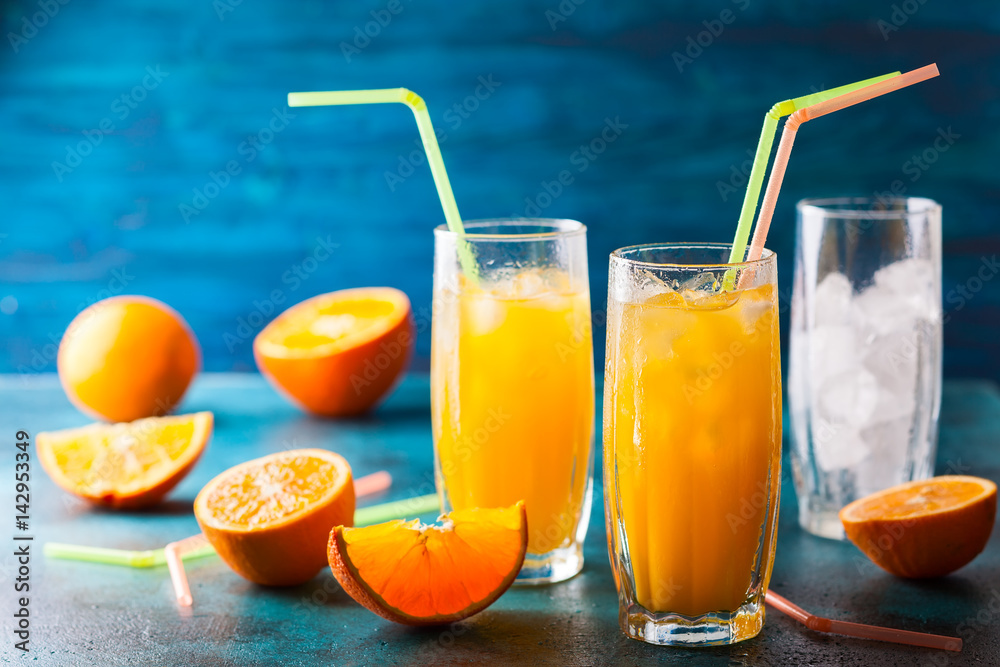 Fototapeta premium Orange drink